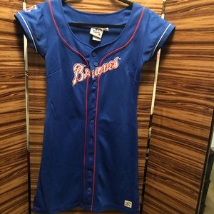 Braves Button-down Jersey Jersey